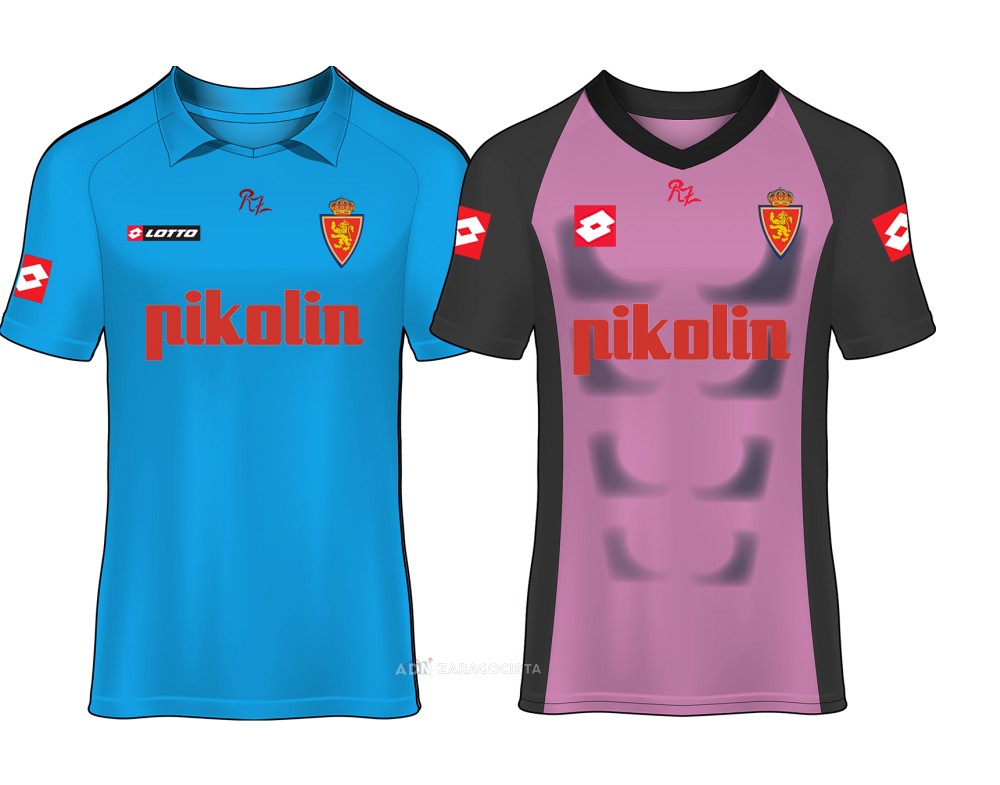 Real Zaragoza 2003-04 GK 1 Kit