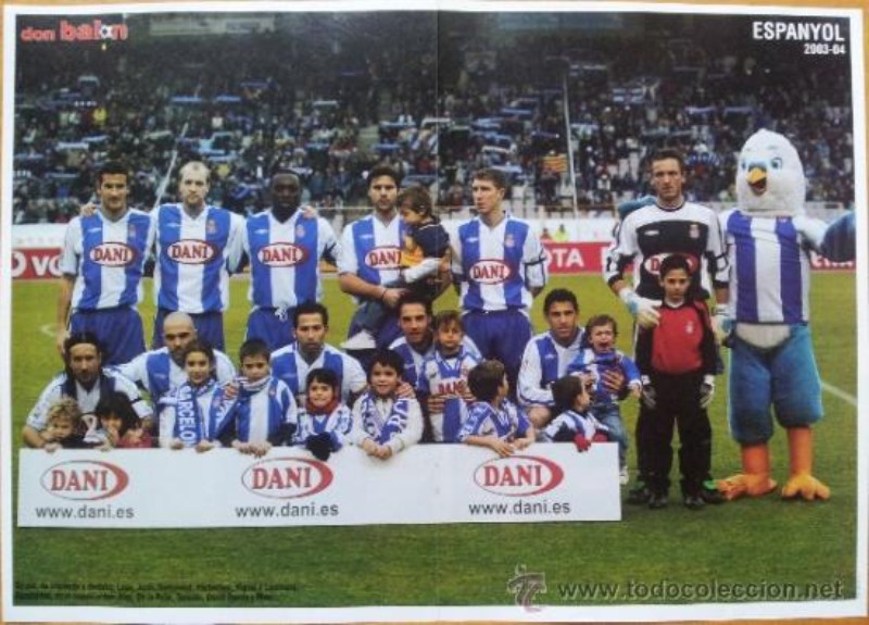RCD Espanyol 2003-04 GK 1 Kit