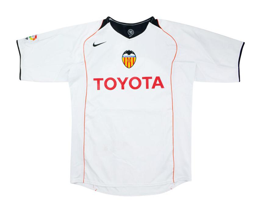Valencia CF 2004-05 Home Kit
