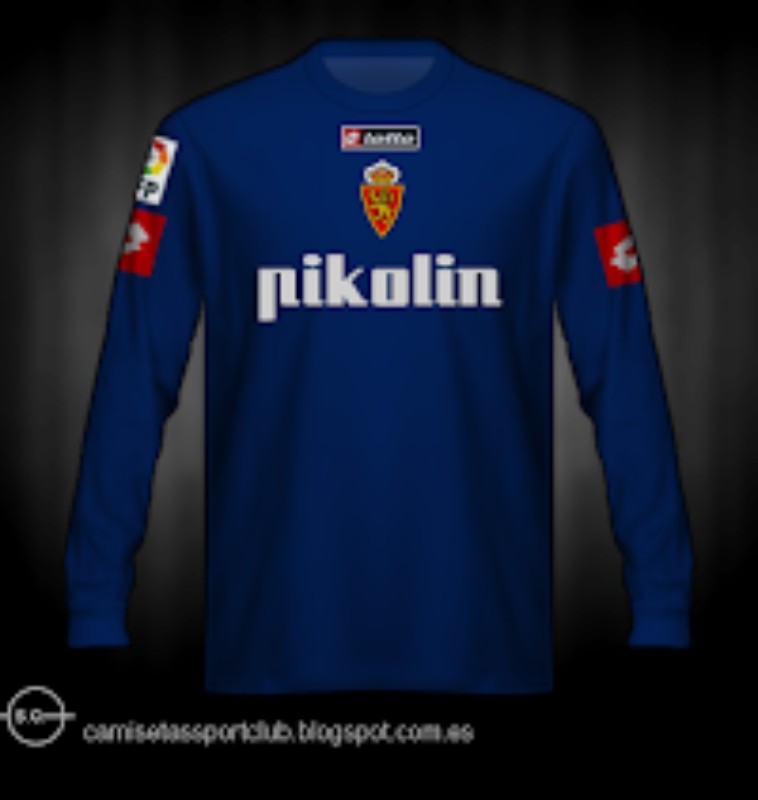 Real Zaragoza 2004-05 GK 3 Kit