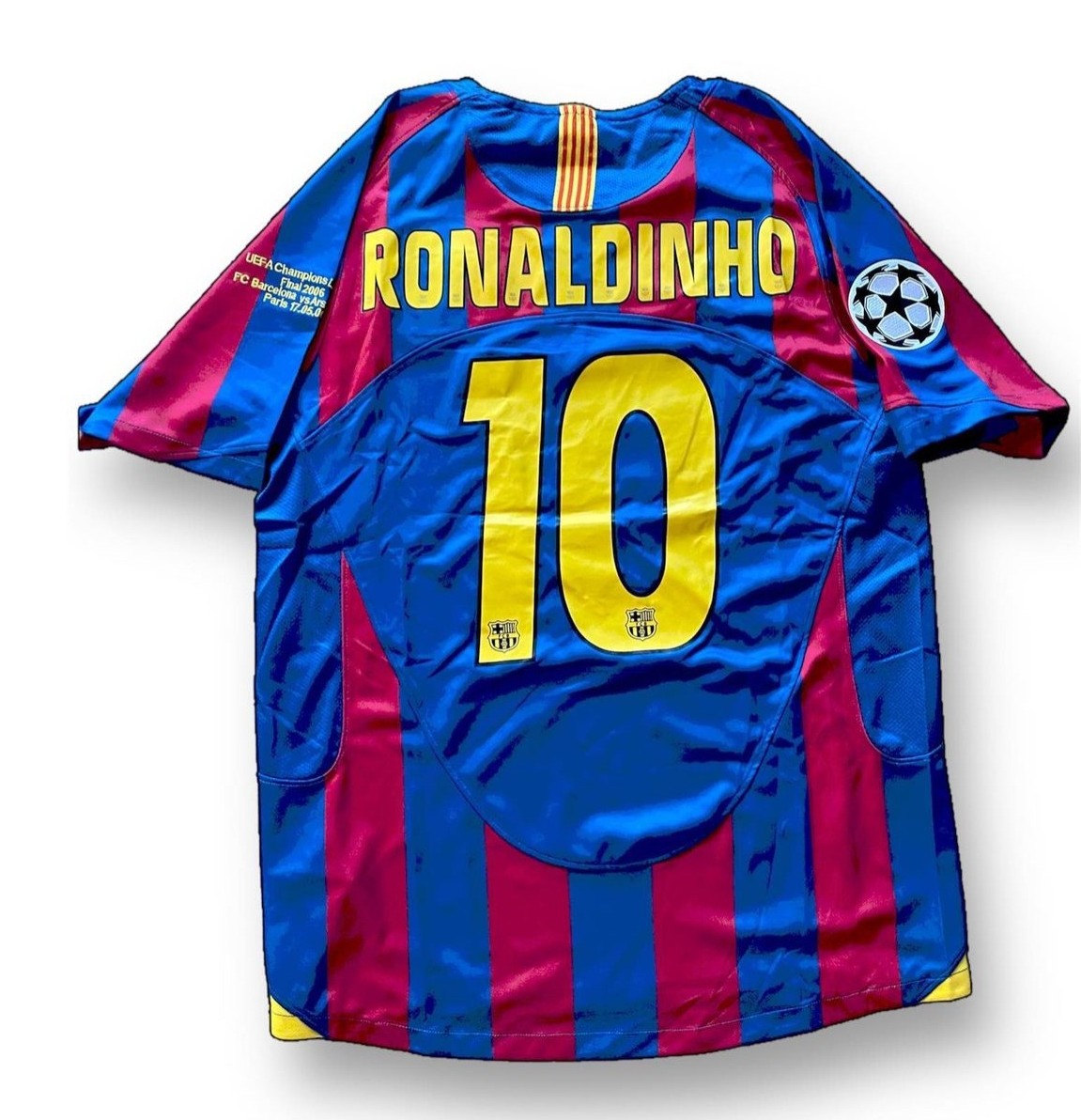 FC Barcelona 2005-06 Champions League Final Kit