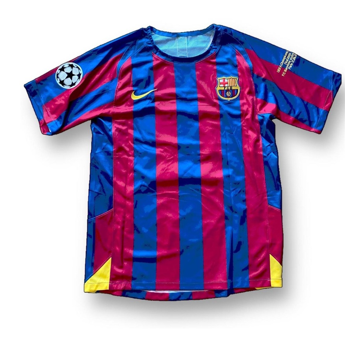 FC Barcelona 2005-06 Champions League Final Kit