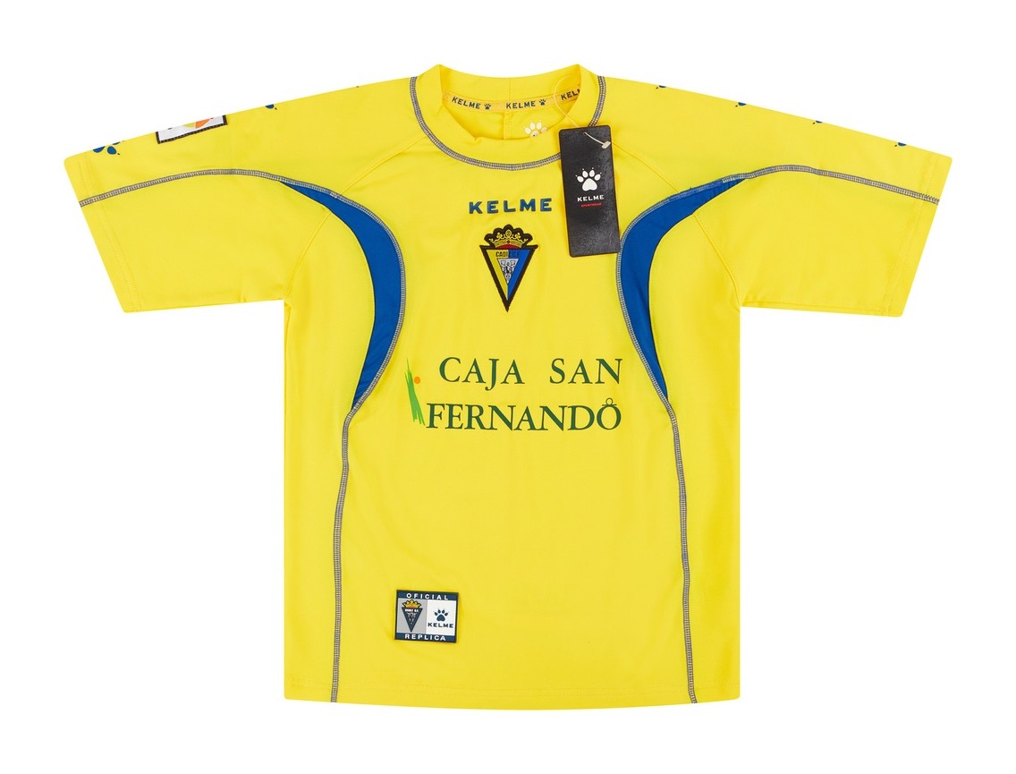 Cádiz CF 2005-06 Home Kit