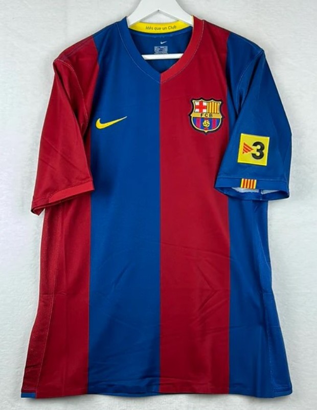 FC Barcelona 2006-07 Home V2 Kit