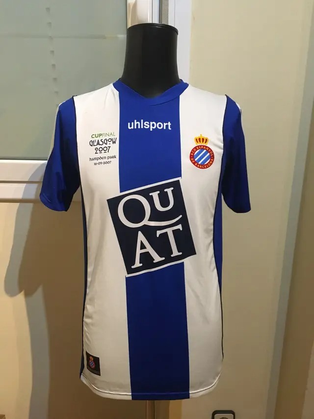 RCD Espanyol 2006-07 UEFA Cup Final Kit