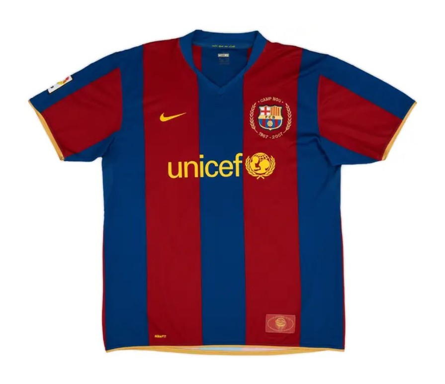 FC Barcelona 2007-08 Home Kit