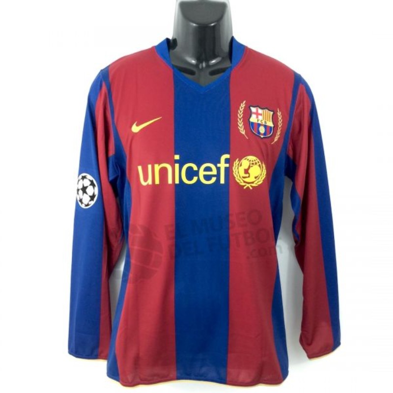 FC Barcelona 2007-08 Champions League Home Kit