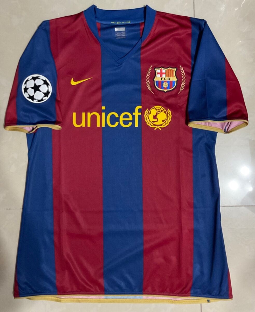FC Barcelona 2007-08 Champions League Home Kit