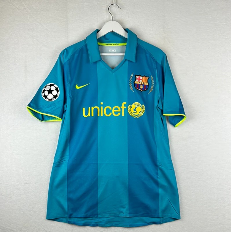 FC Barcelona 2007-08 Champions League Away Kit