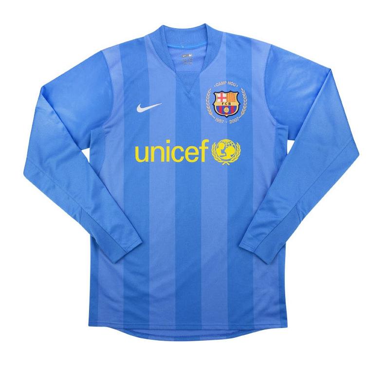 FC Barcelona 2007-08 GK 2 Kit