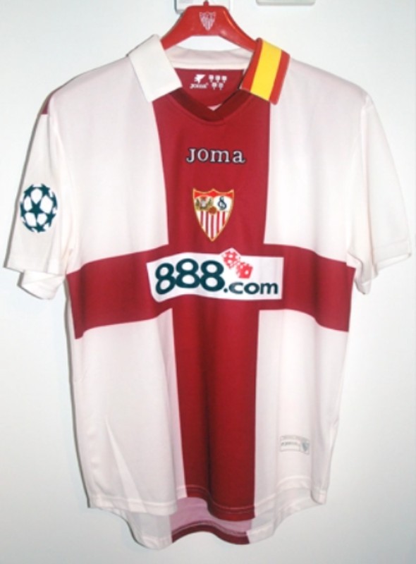 Sevilla FC 2007-08 European Home Kit