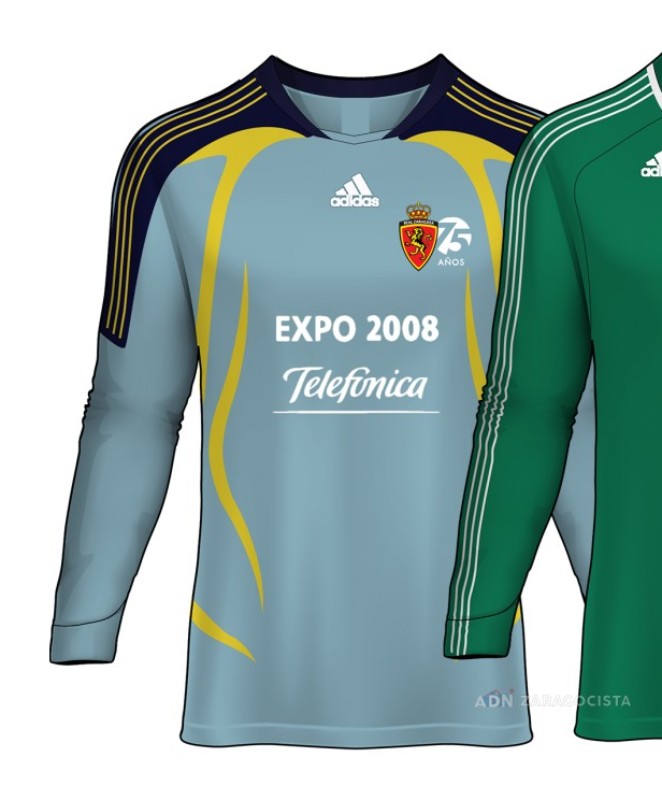 Real Zaragoza 2007-08 GK 1 Kit