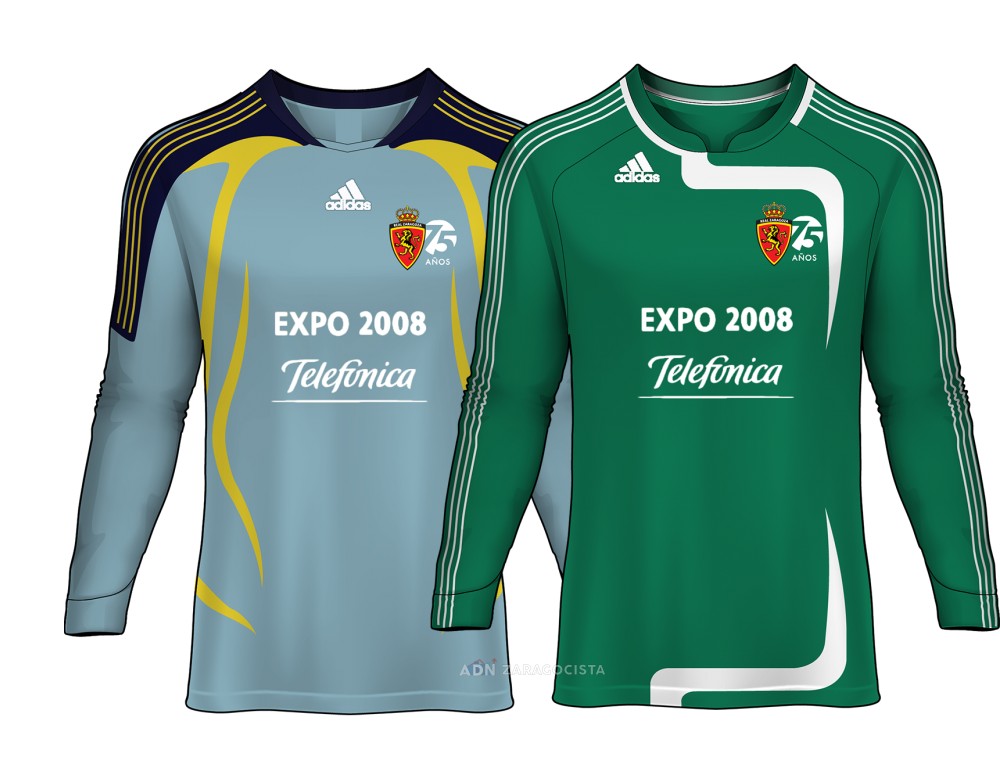 Real Zaragoza 2007-08 GK 2 Kit