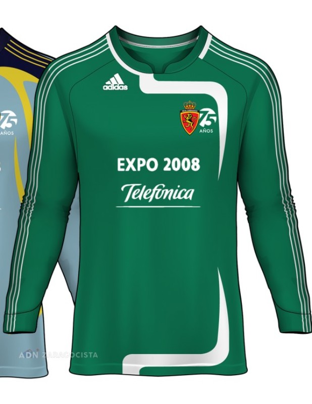 Real Zaragoza 2007-08 GK 2 Kit