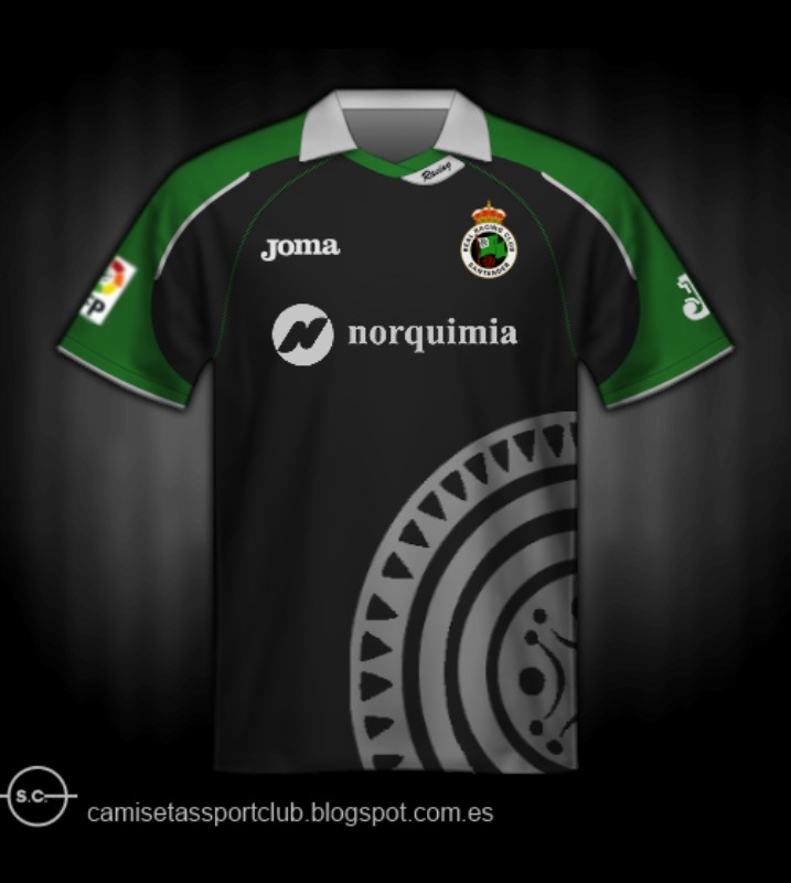 Racing de Santander 2007-08 Away Kit