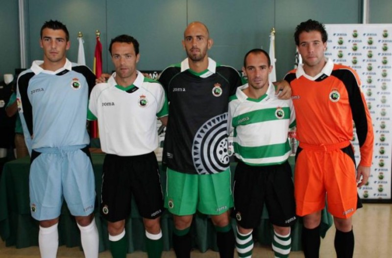 Racing de Santander 2007-08 GK 2 Kit