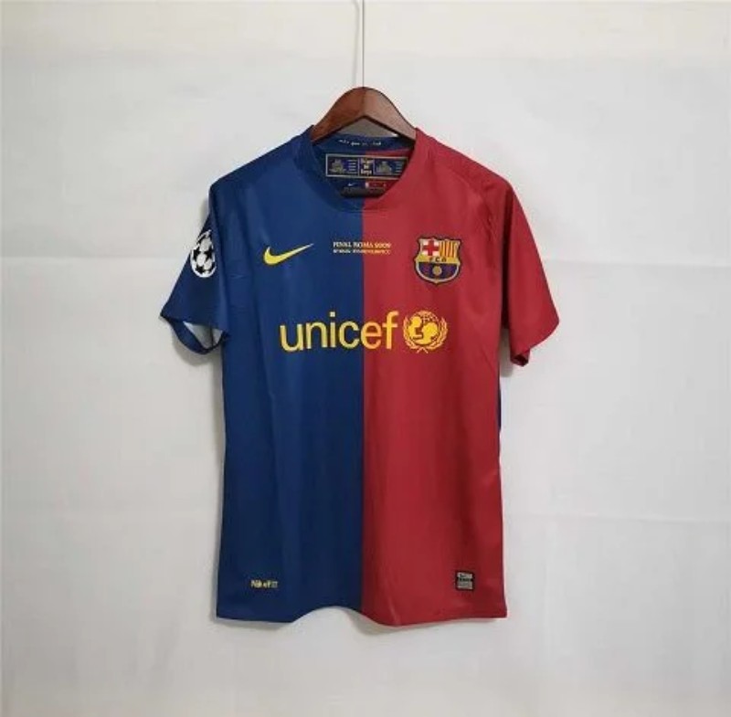 FC Barcelona 2008-09 Champions League Final Kit