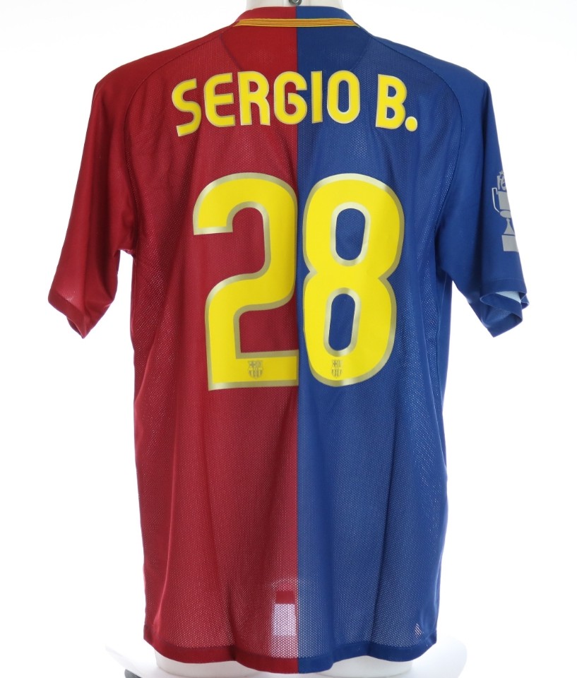 FC Barcelona 2008-09 Copa del Rey Final Kit