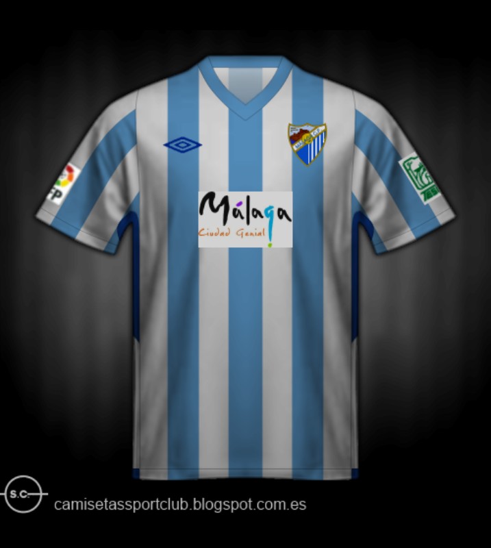 Málaga CF 2008-09 Home Kit