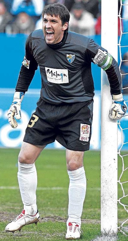 Málaga CF 2008-09 GK 1 Kit