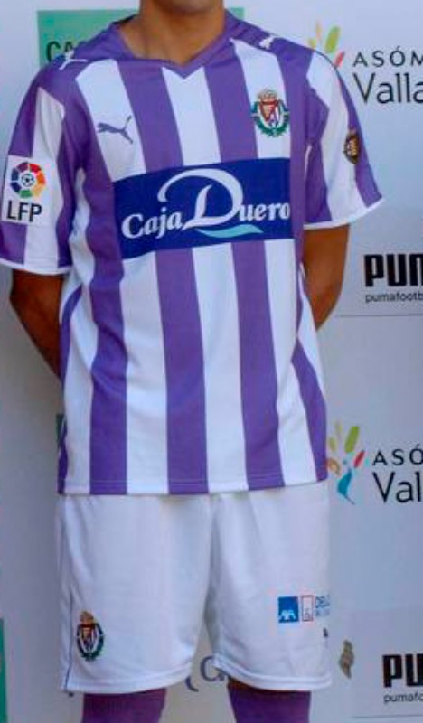 Real Valladolid 2008-09 Home Kit