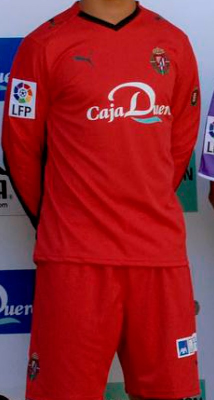 Real Valladolid 2008-09 GK Home Kit