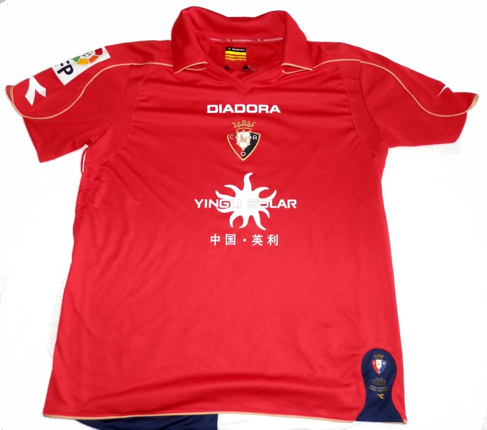 CA Osasuna 2008-09 Home Kit