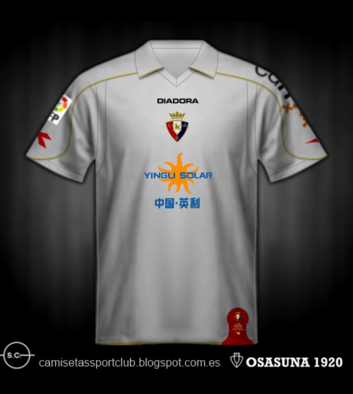 CA Osasuna 2008-09 Away Kit
