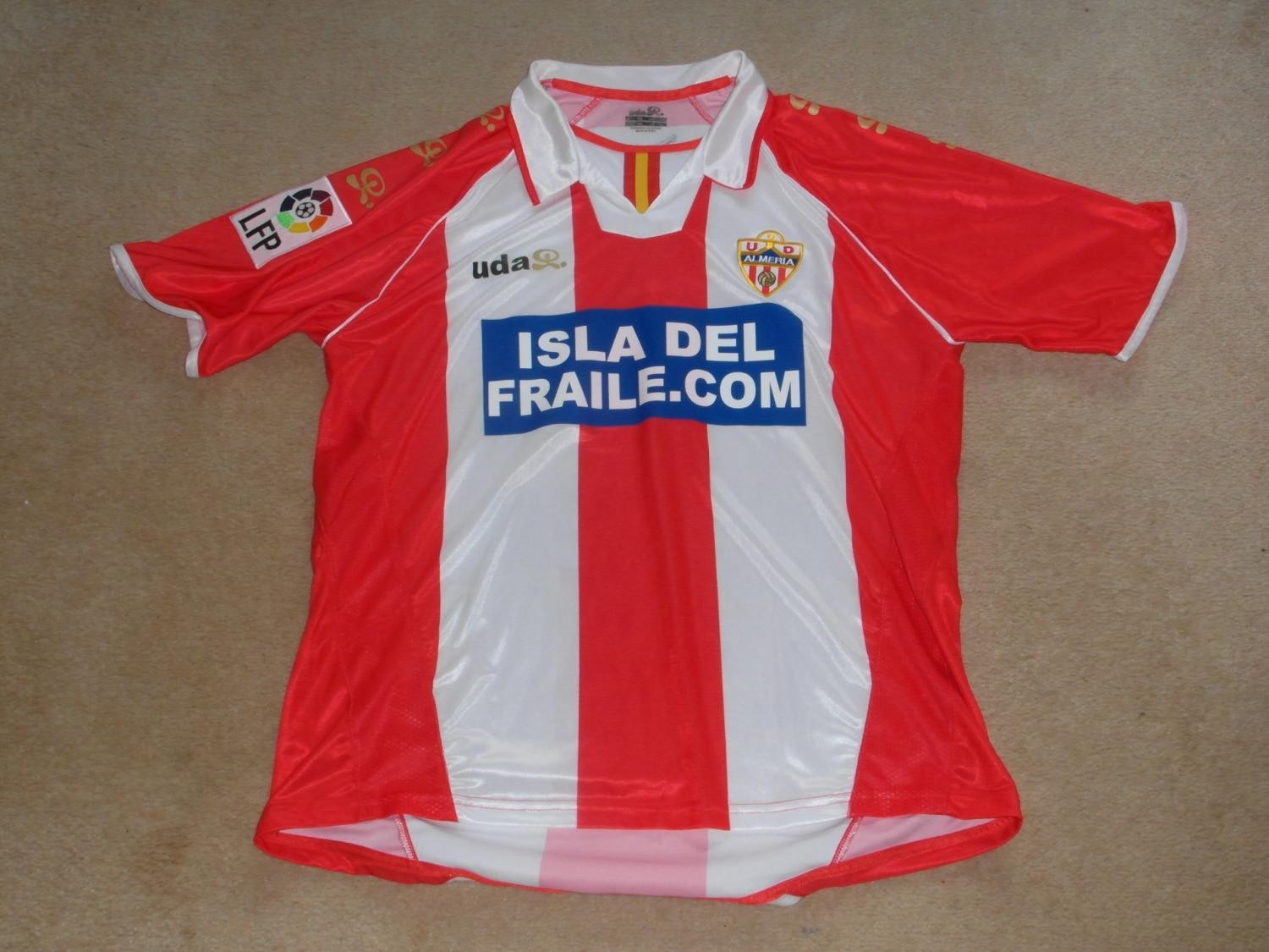 UD Almería 2008-09 Home Kit