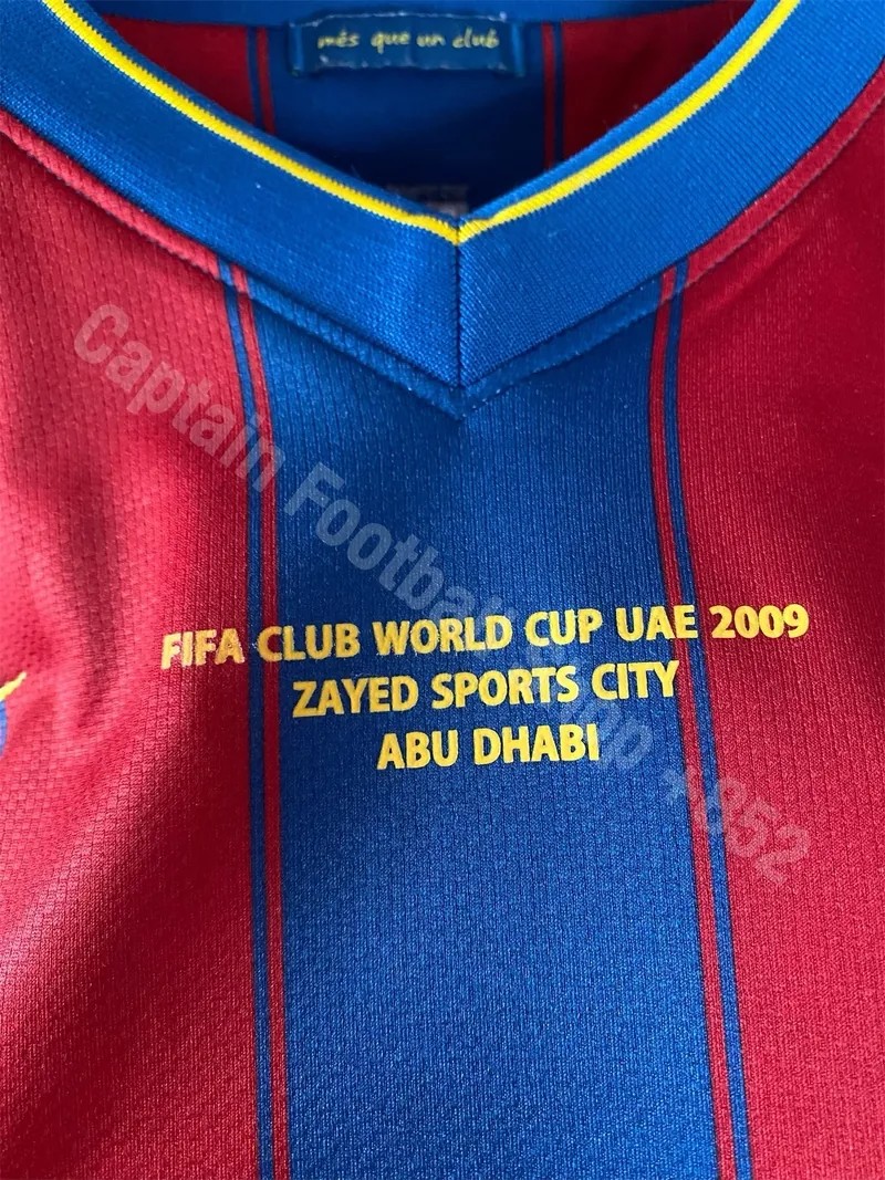 FC Barcelona 2009-10 Club World Cup Home Kit
