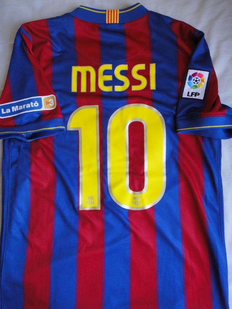 FC Barcelona 2009-10 Home V3 Kit
