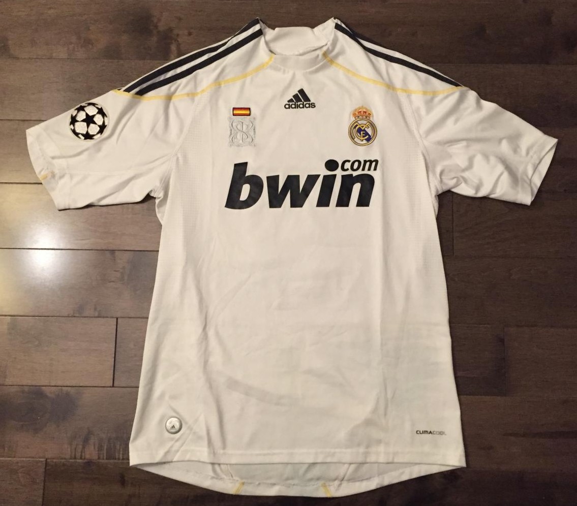 Real Madrid 2009-10 Champions League Home Kit