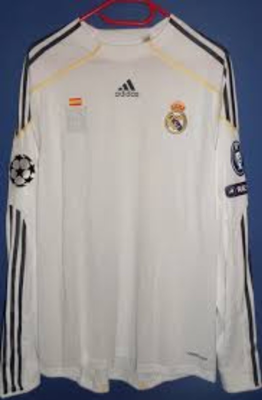 Real Madrid 2009-10 Champions League Home V3 Kit