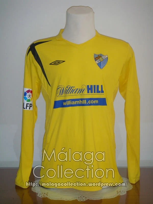 Málaga CF 2009-10 GK 2 Kit