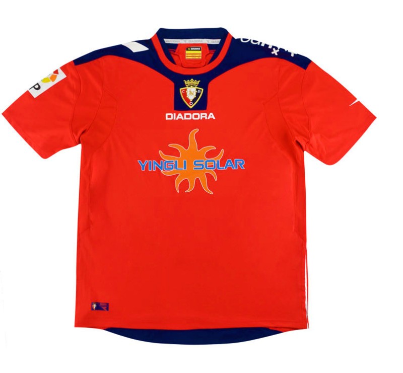 CA Osasuna 2009-10 Home Kit