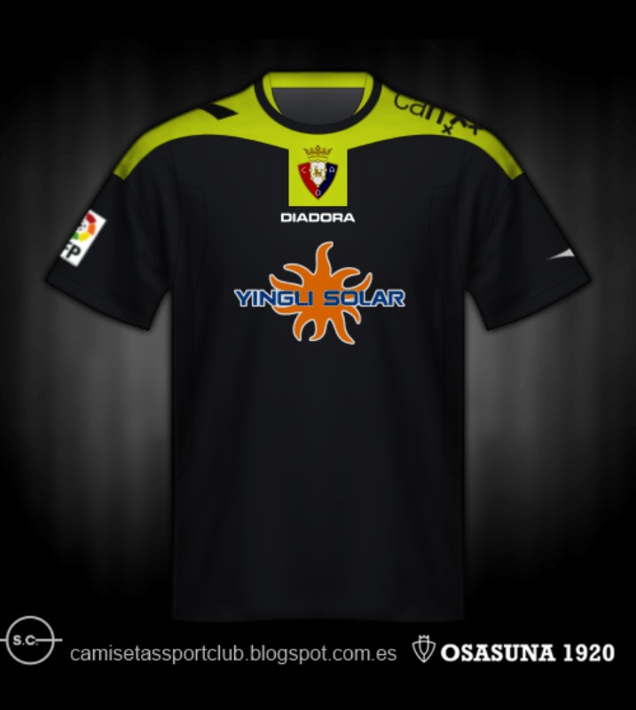 CA Osasuna 2009-10 Third Kit