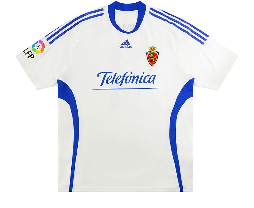Real Zaragoza 2009-10 Home Kit