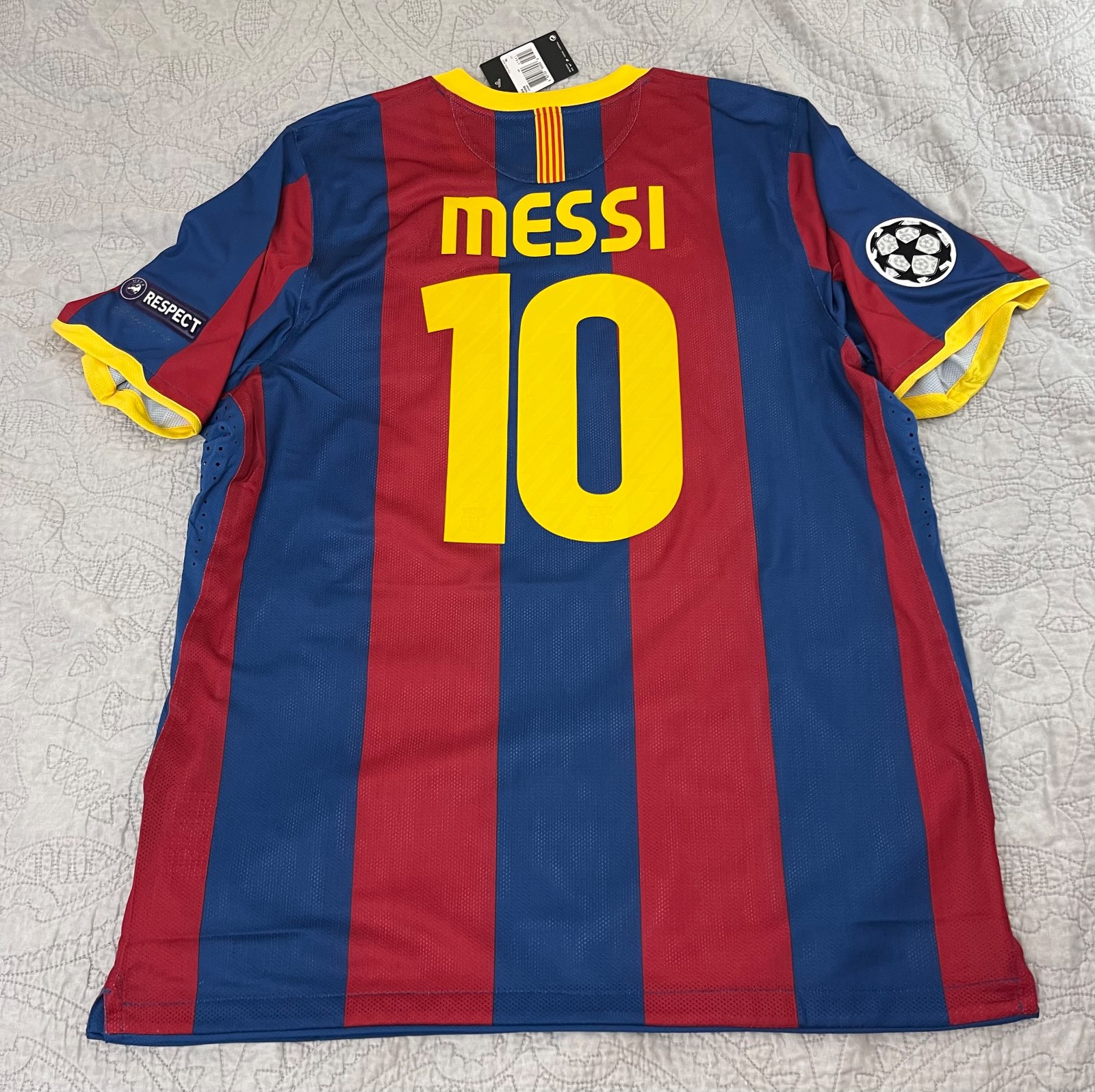 FC Barcelona 2010-11 Champions League Final Kit