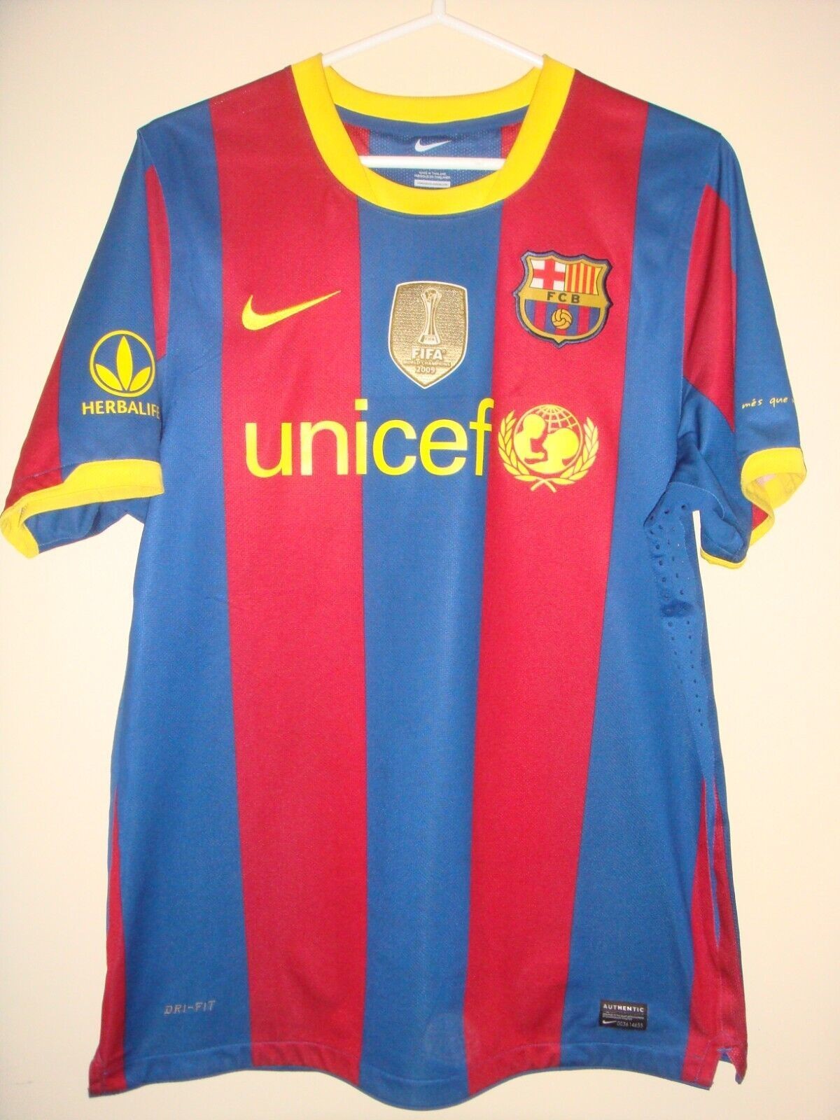 FC Barcelona 2010-11 Pre-Season Home Kit