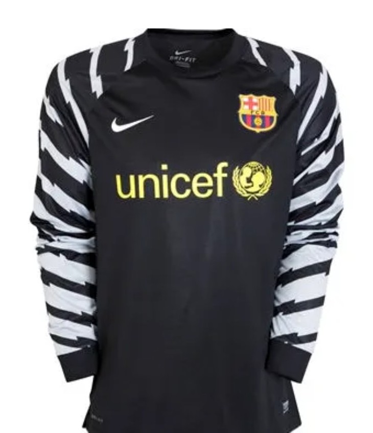 FC Barcelona 2010-11 GK 2 Kit