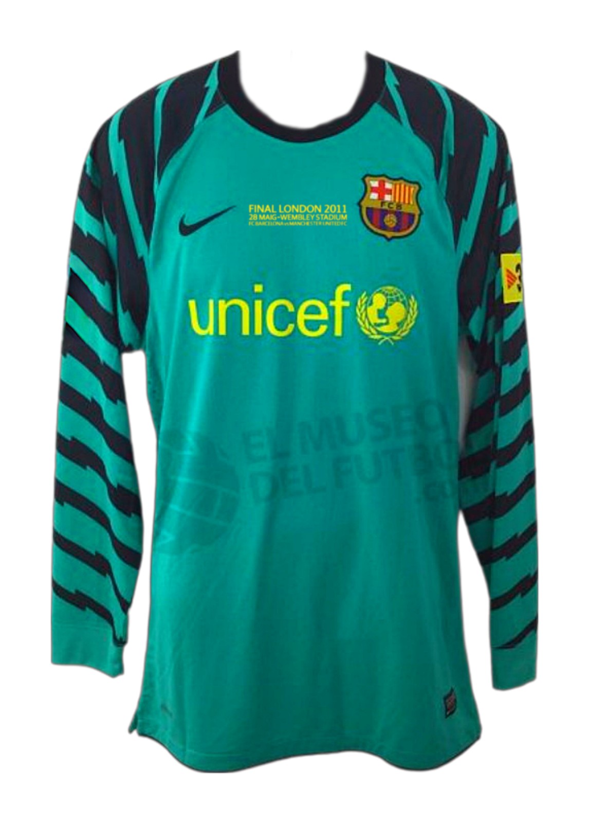 FC Barcelona 2010-11 Champions League Final GK Kit