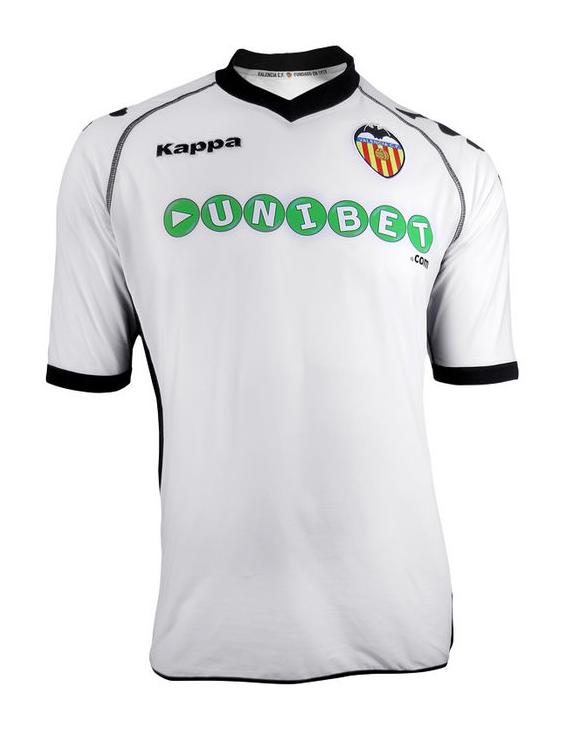 Valencia CF 2010-11 Home Kit