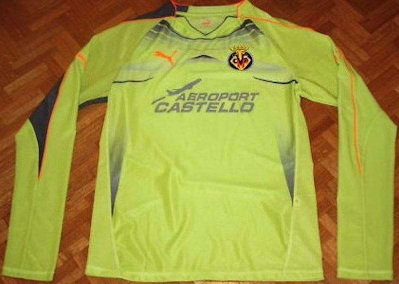 Villarreal CF 2010-11 GK 1 Kit