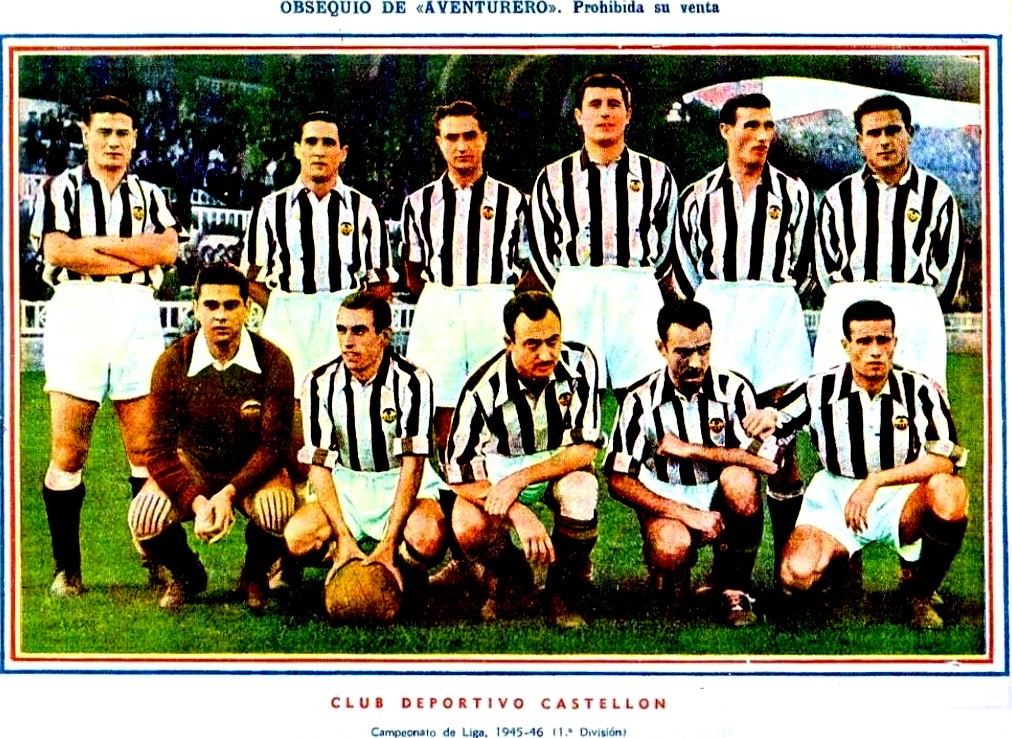 CD Castellón 1945-46 Home Kit