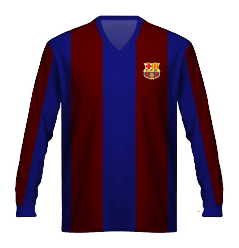 CF Barcelona 1950-51 Home Kit