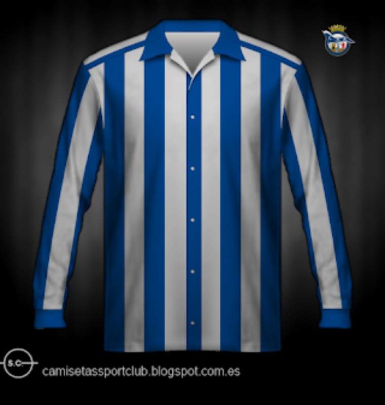Deportivo Alavés 1950-51 Home Kit