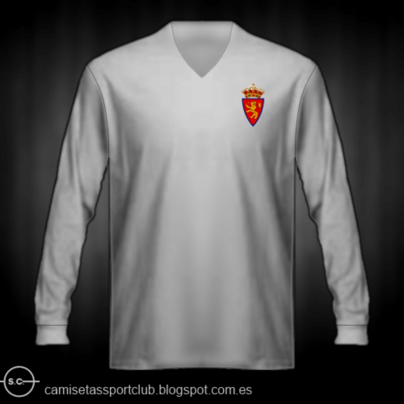 Real Zaragoza CD 1951-52 Home Kit