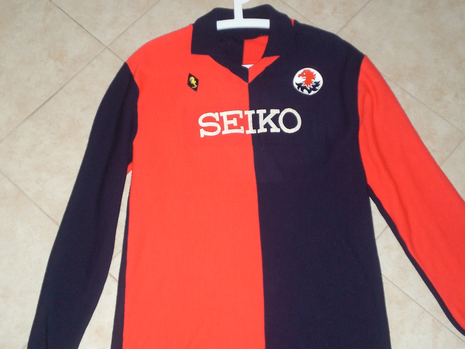 Genoa CFC 1981-82 Home Kit