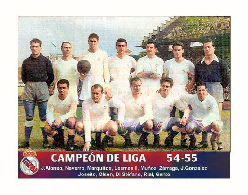 Real Madrid 1954-55 Home Kit