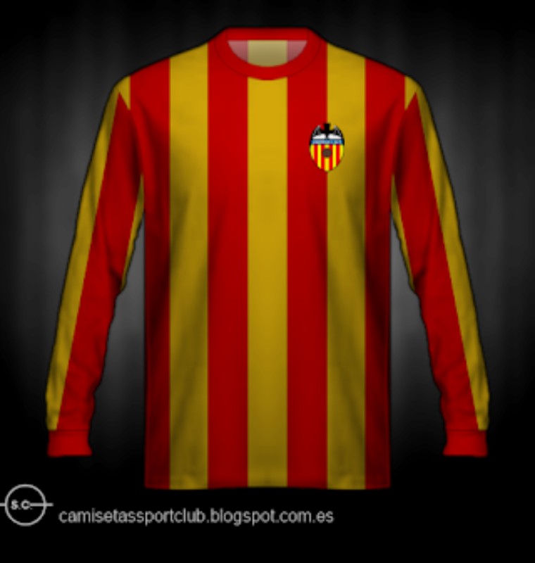 Valencia CF 1956-57 Away Kit